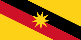 Current Sarawak Flag