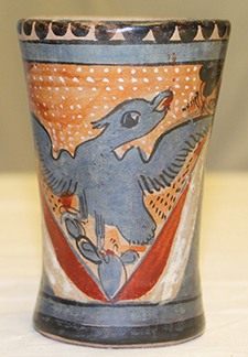 Maya ceramic cup