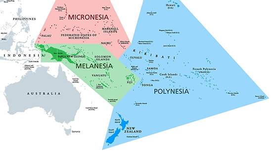 Polynesia Map