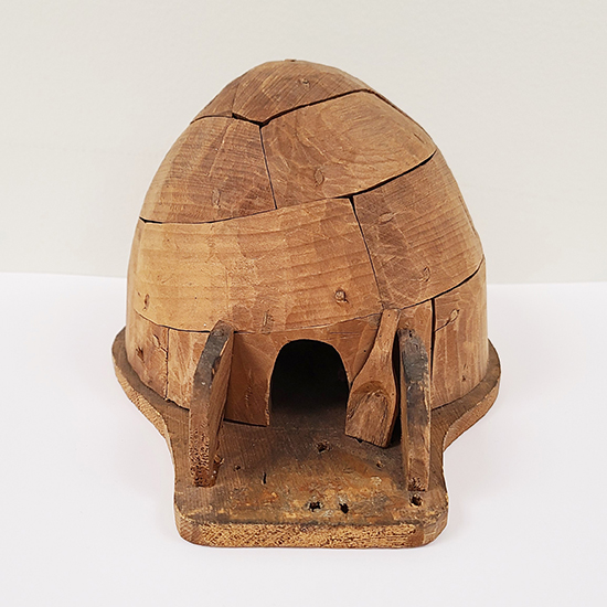 Inuit Igloo Model made of wood