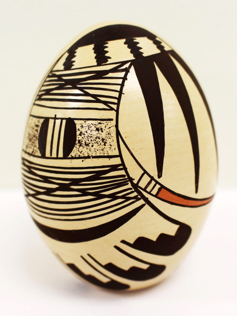 Hopi ceramic egg