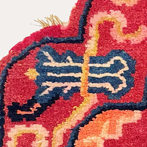 Banner detail of rug