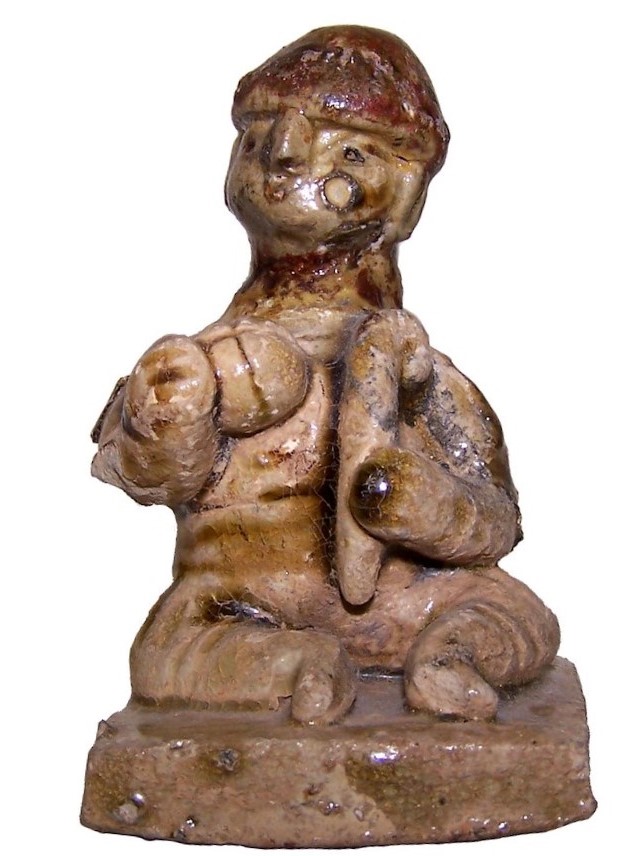 ceramic figure of a man