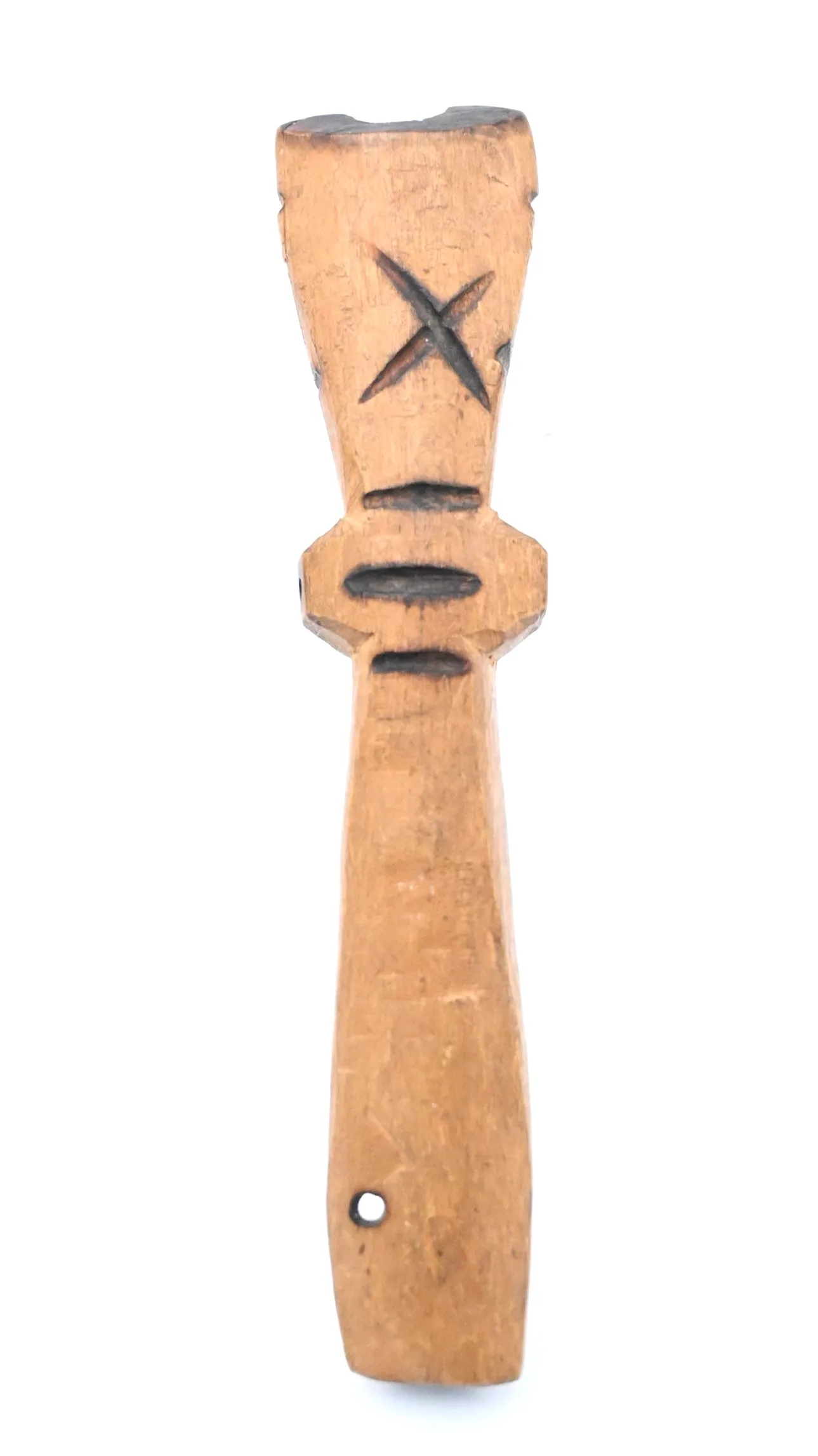 Flute with incised decorations