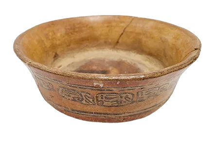 Maya ceramic bowl