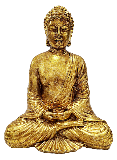 gold Buddha figure