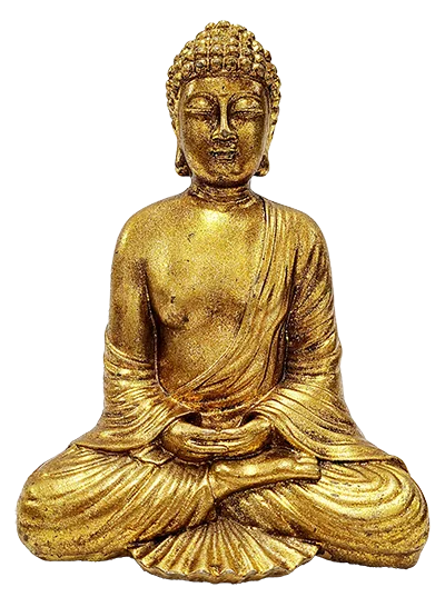 gold Buddha figure