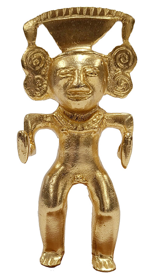 gold Inca figure