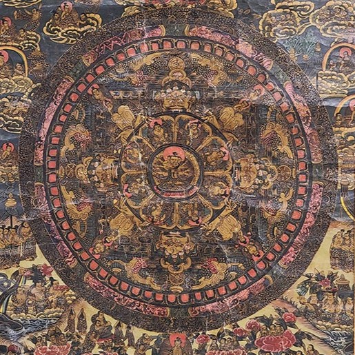 painting of Buddhist iconography