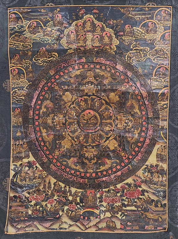 painting of Buddhist iconography