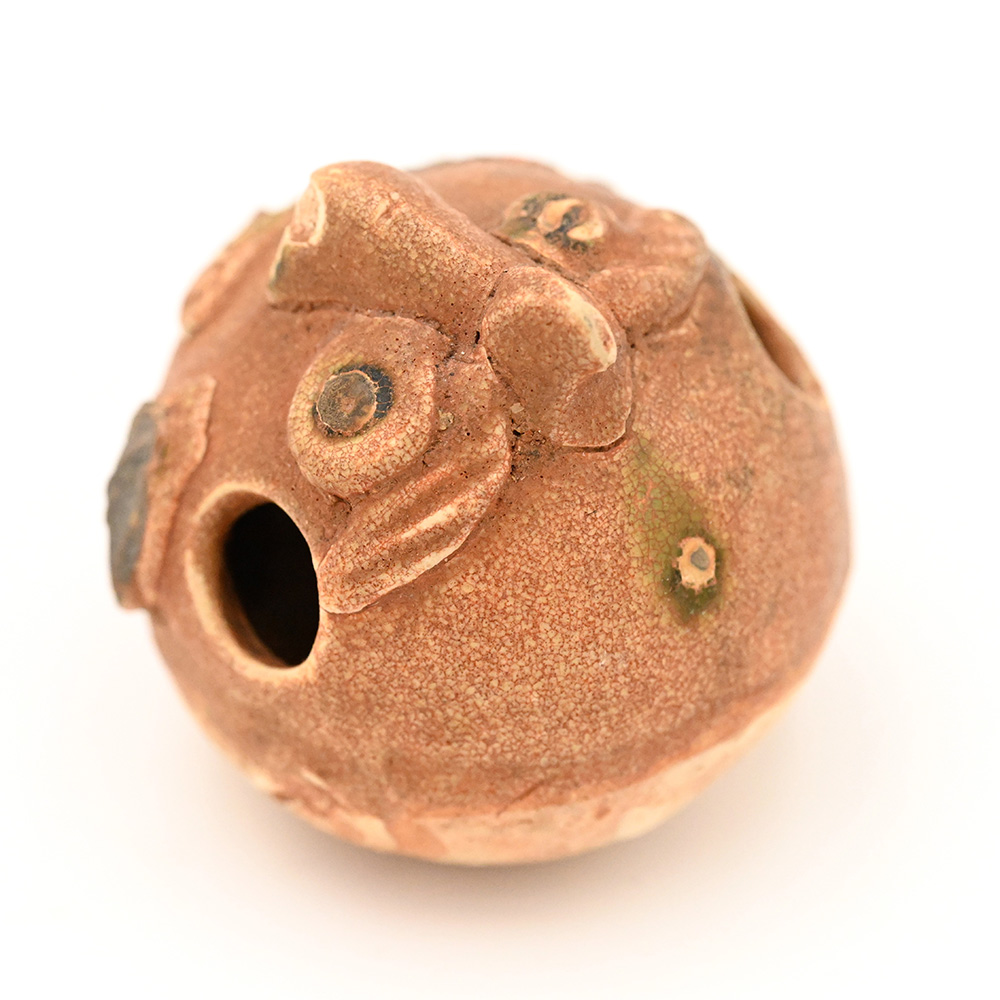 miniature ceramic whistle in the shape of an owl