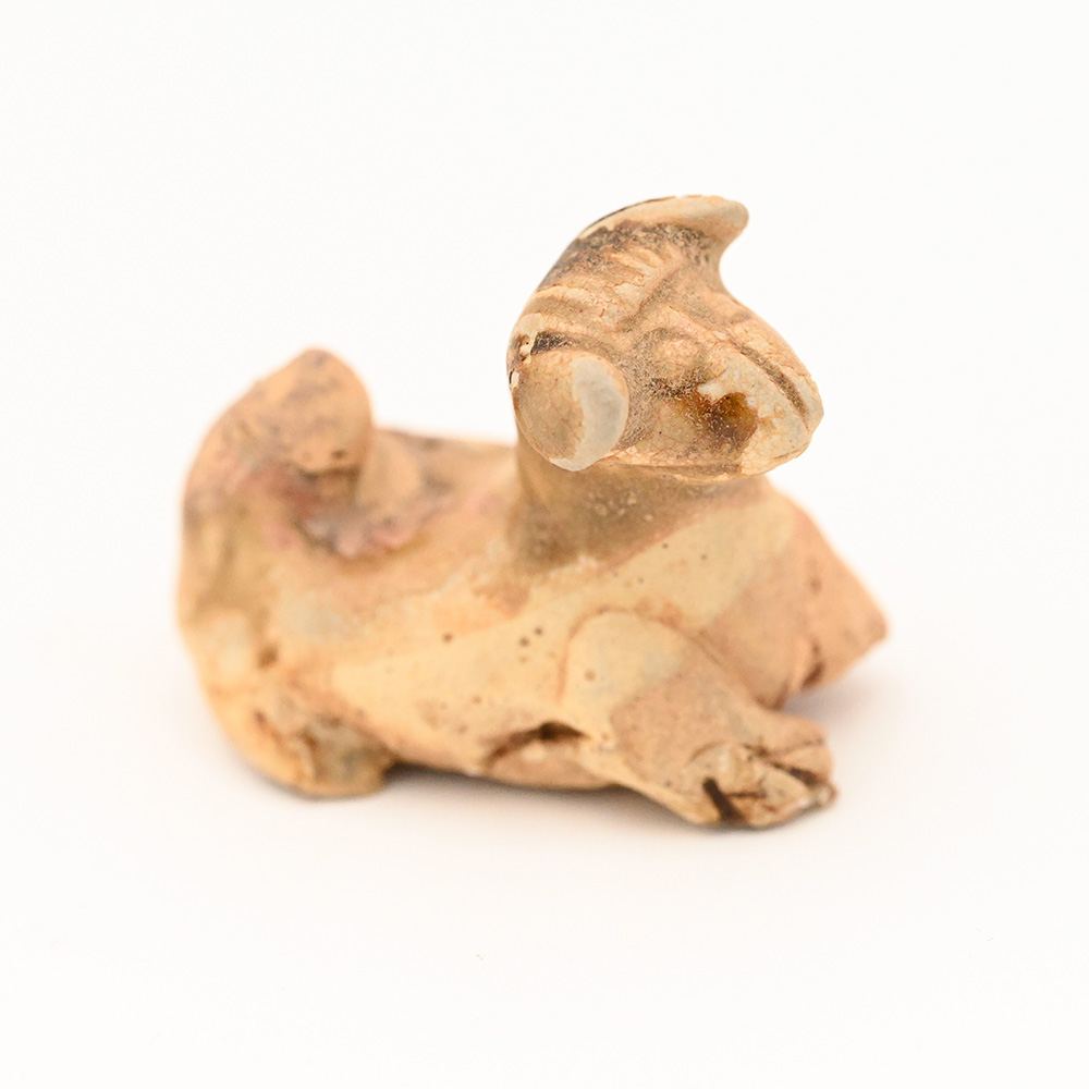 miniature ceramic figure of an unknown animal