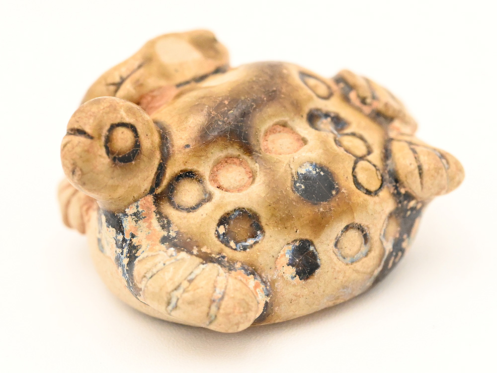 miniature ceramic figure of a sea turtle