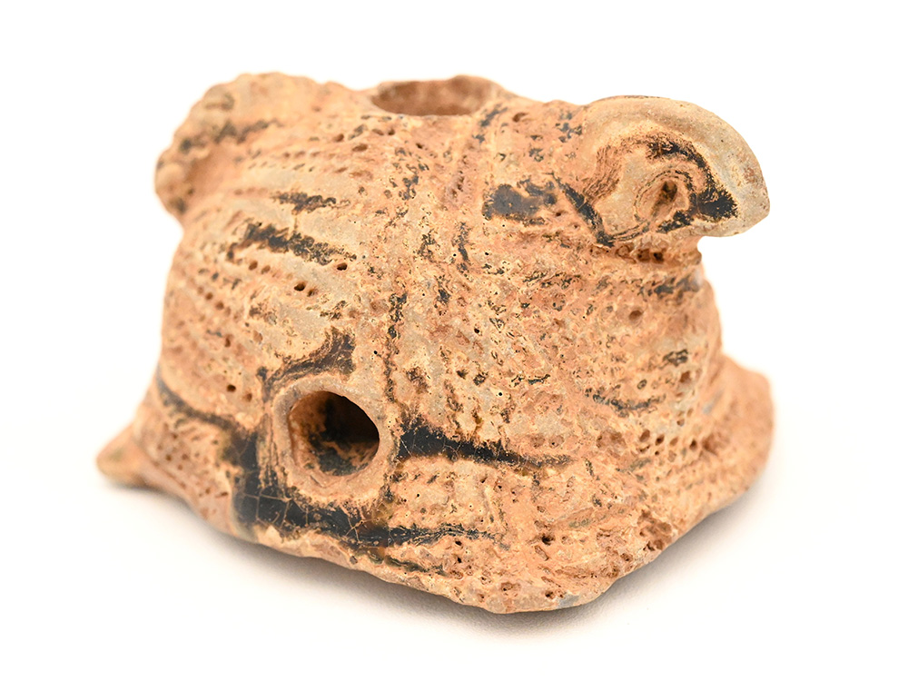 miniature ceramic figure of a tortoise