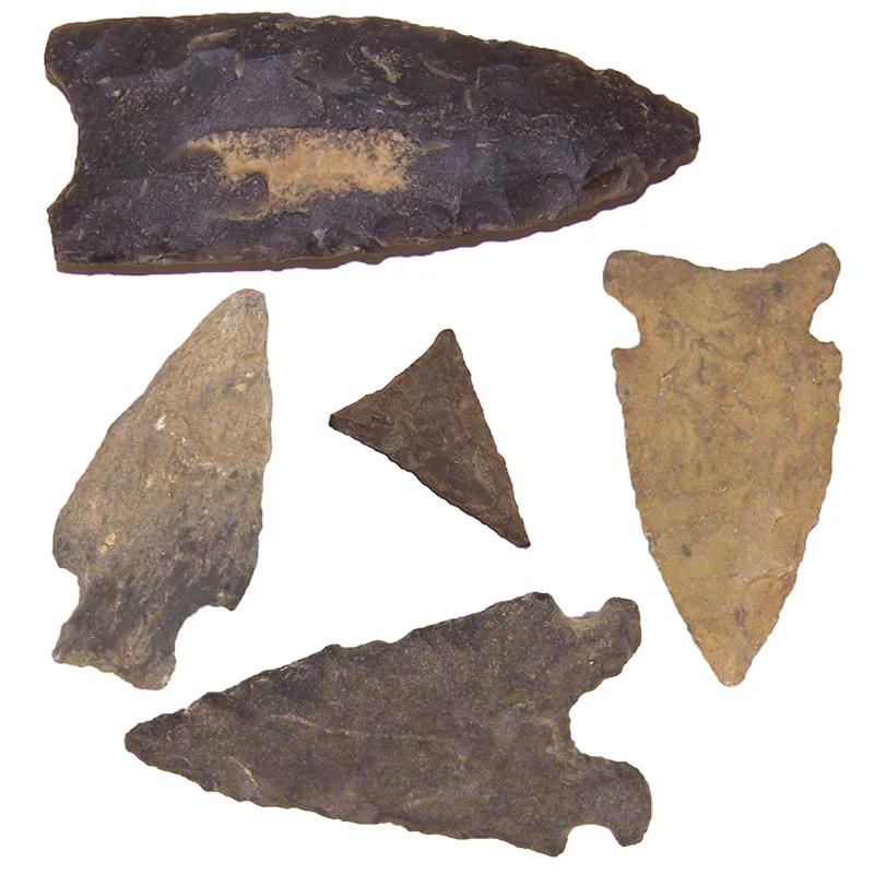 stone projectile points