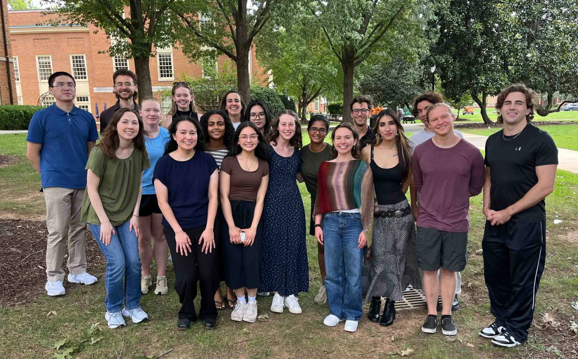 Stats Grad Students outside