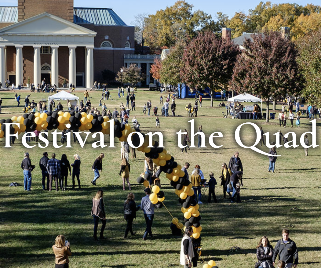 '23 Weekend Update Join us at Festival on the Quad The