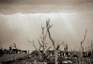 Joplin, Missouri, tornado damage.