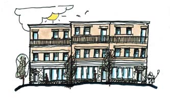 Joplin sketch of projected improvement after Tornado