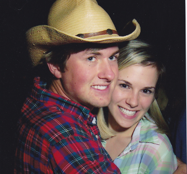 Webb Simpson and Dowd Keith at a Chi Omega function