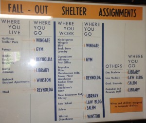 Fall-Out Shelter Sign