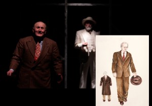 Willy Loman in 'Death of a Salesman,' conceptual design