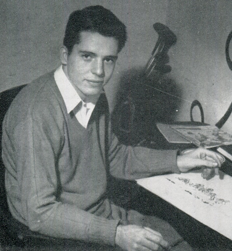A sign of things to come: Harold Hayes as editor of The Student revamped the magazine, combining serious columns, satire and humor, creative photography and original artwork to create what the North Carolina Collegiate Press Association called the best all-around magazine in the state in 1949.    