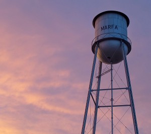 Marfa water tower