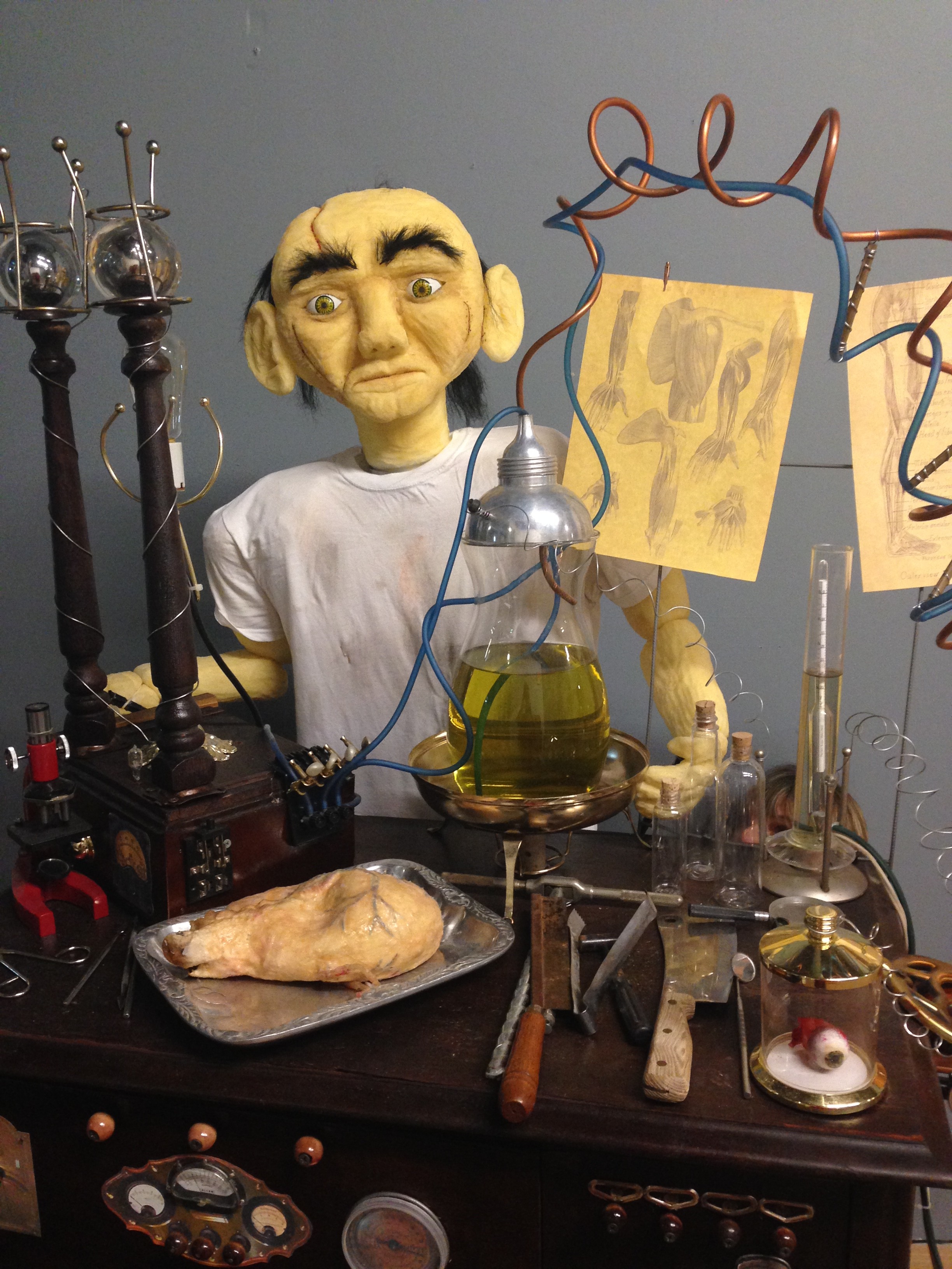 Frankenstein in lab