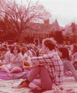 Springfest '78 on the front lawn at Graylyn.