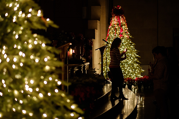 Wake Forest hosts the traditional Moravian Lovefeast ceremony in Wait Chapel on Sunday, December 4, 2016.