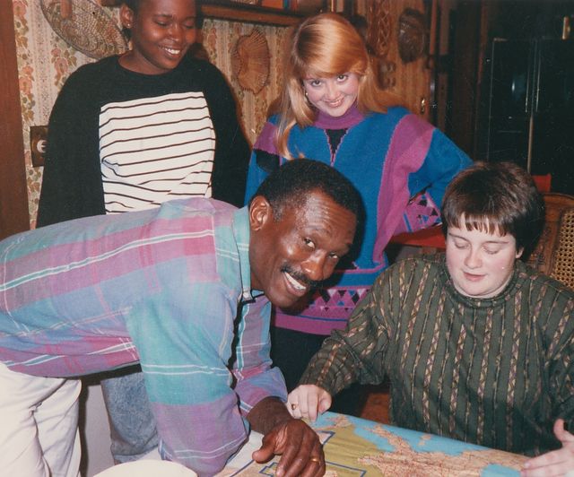Herman Eure teaching