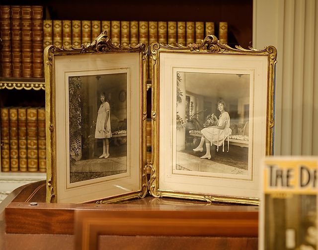 Photographs of Nancy Susan Reynolds and Mary Reynolds Babcock.