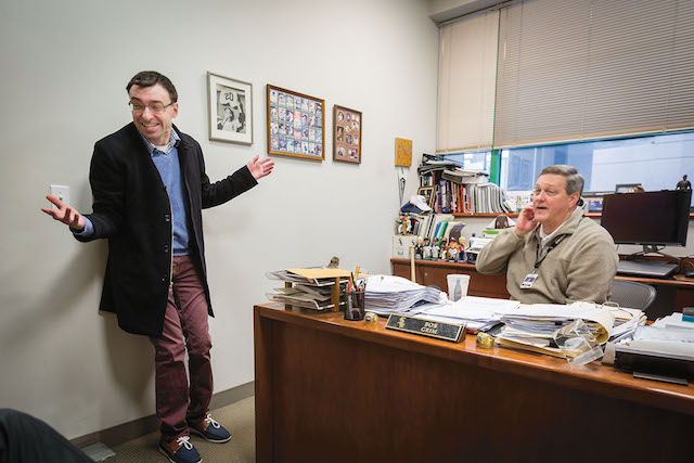 Jason Benetti, White Sox Announcer, Visits and Speaks with SAP Students