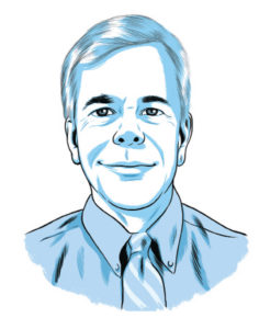 An illustration of Douglas Waller ('71, P'03)