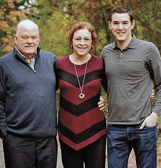 David Wren and his family