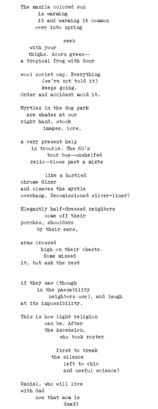 Eric Ekstrand poem
