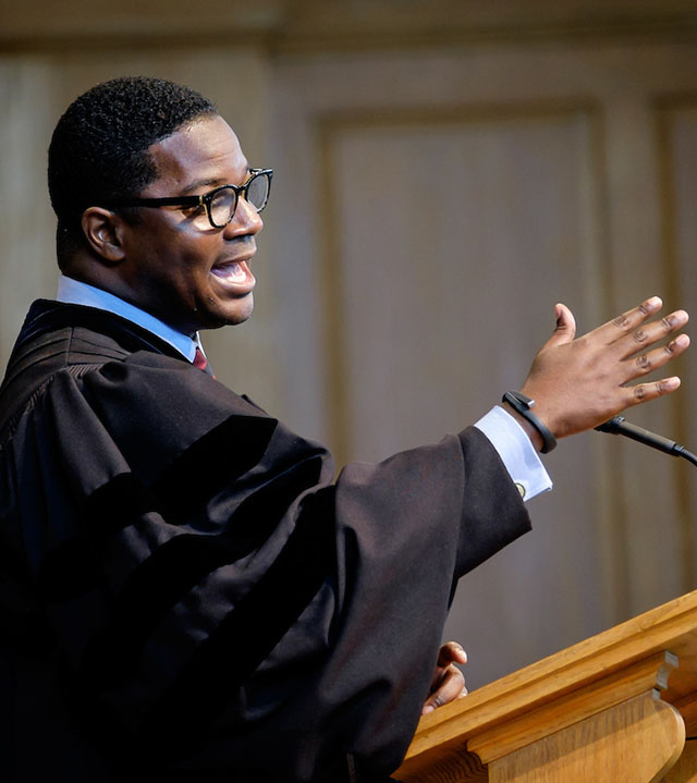 School of Divinity Dean Jonathan Walton