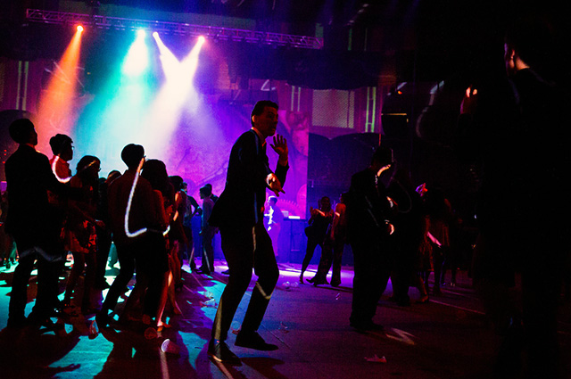 Wake Forest hosts the President's Ball in Joel Coliseum as part of Homecoming 2017.