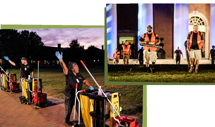 "From the Ground Up" in 2019 celebrated Wake Forest's Facilities & Campus Services staff.