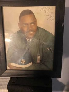 Isaac Sims ('75) in a military portrait in his U.S. Air Force uniform