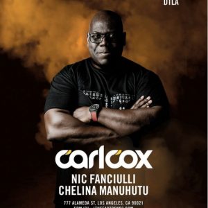 DJ Carl Cox poster