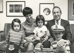 Ed Wilson and family