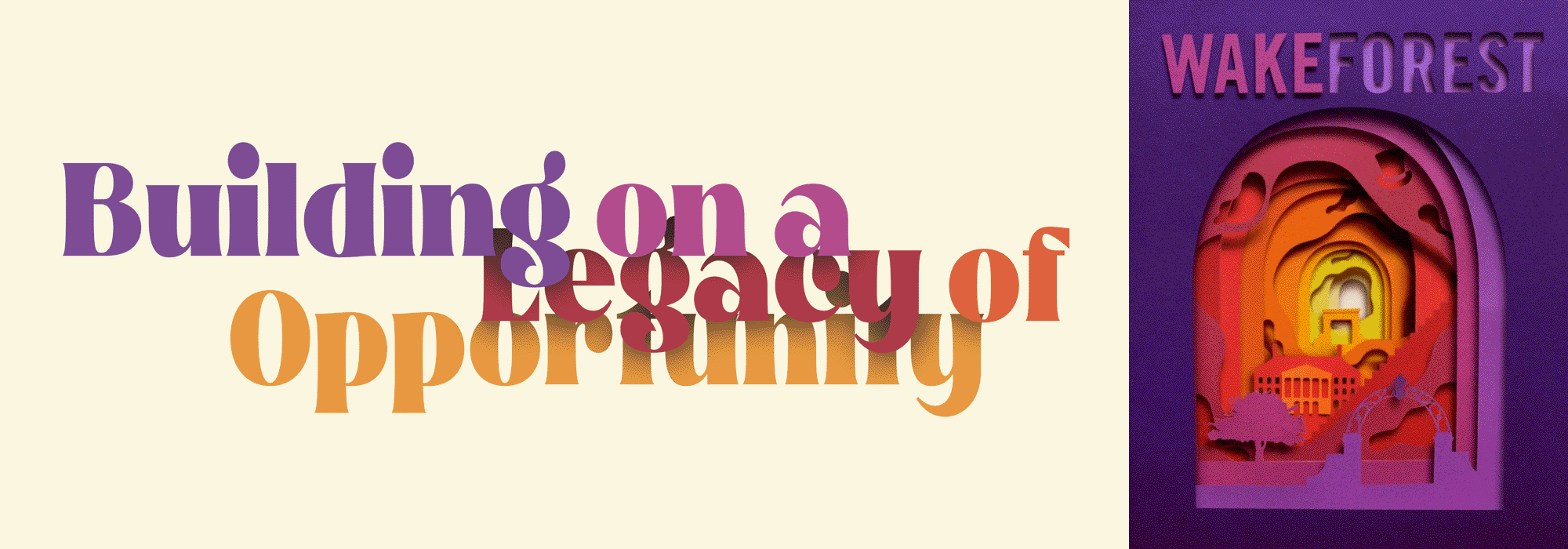 Building on a Legacy of Opportunity