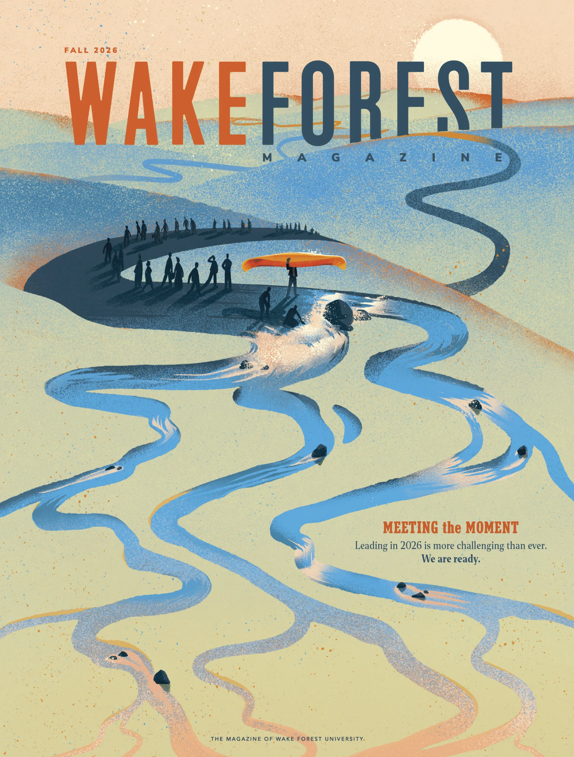 Wake Forest Magazine fall 2026 cover