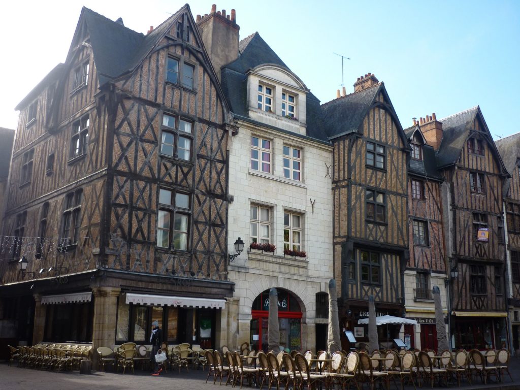 Old homes in Tours