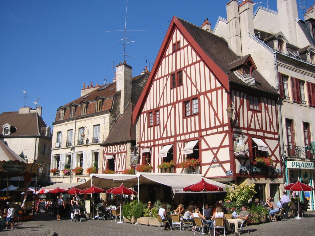 Old homes in Dijon