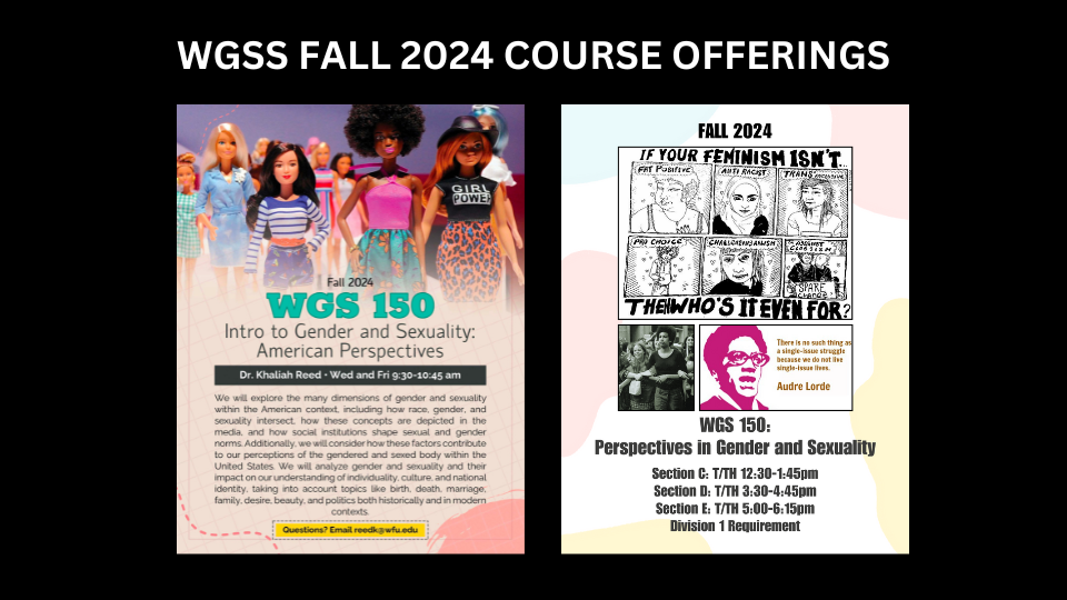 WGS 150 Course Flyers