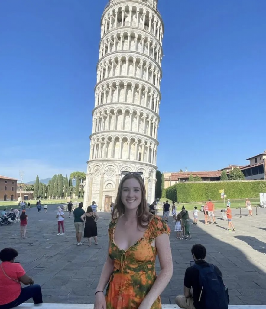 Italian studies student in Pisa