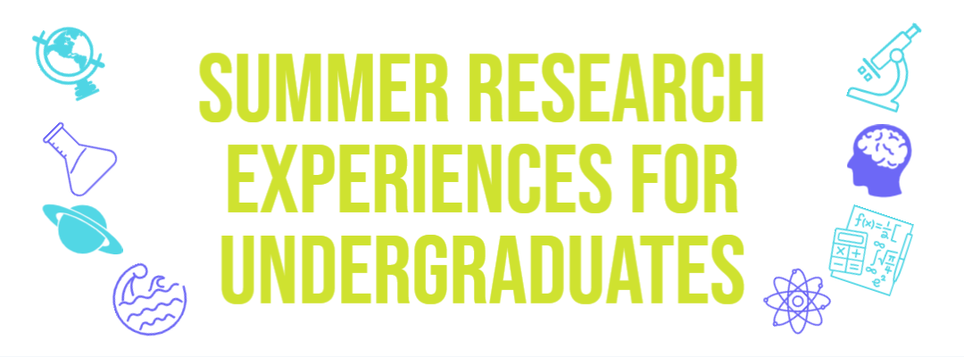 Summer Research Experiences for Undergraduates Info Session